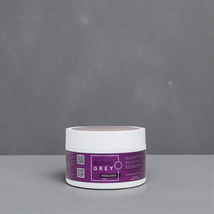 Blond Grey Hair Mask
