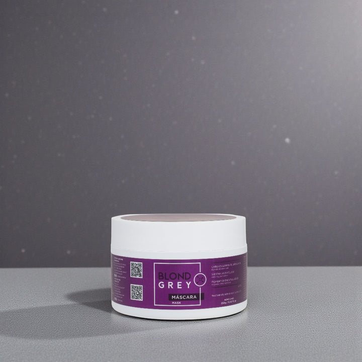 Blond Grey Hair Mask