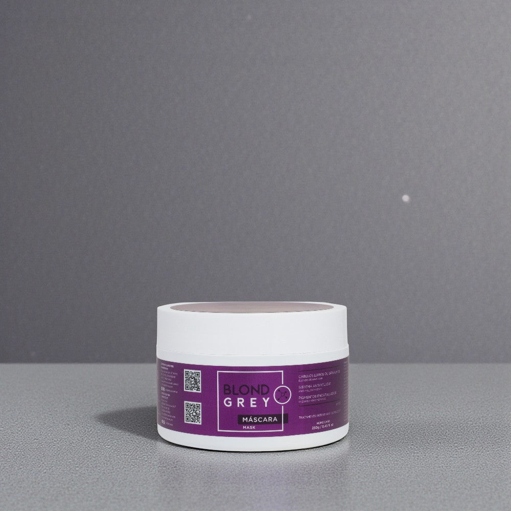 Blond Grey Hair Mask