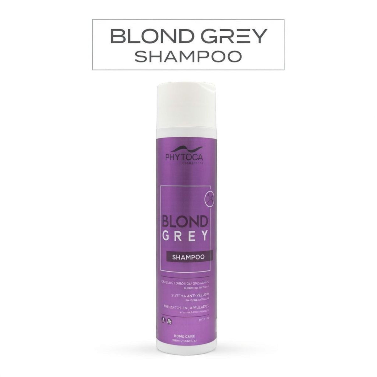 Champú Phytoca USA Blond Grey para neutralizar tonos amarillos en cabellos rubios y grises con pigmentos encapsulados