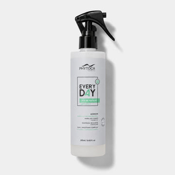 Spray protector térmico Phytoca USA Every Day Leave-in Milk para hidratar, desenredar y controlar el frizz del cabello