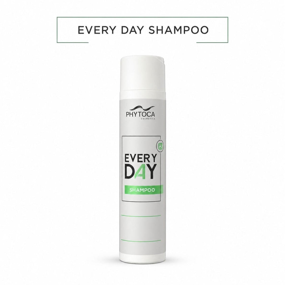 Champú Every Day Shampoo de Phytoca USA para uso diario, enriquecido con colágeno y queratina para todo tipo de cabello.