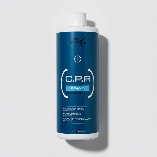 Mascarilla capilar profesional Phytoca USA C.P.R de 1 litro para reparar y reconstruir el cabello dañado.