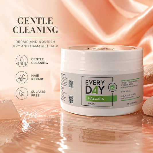 Tarro de mascarilla capilar Phytoca USA Every Day Mask para nutrición y brillo intenso en todo tipo de cabello