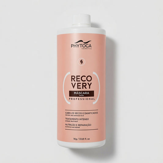 Mascarilla capilar profesional Phytoca USA Recovery de 32 oz para reparar y nutrir profundamente el cabello dañado.