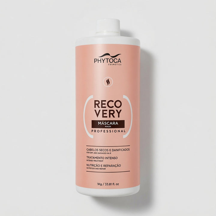 Mascarilla capilar profesional Phytoca USA Recovery de 32 oz para reparar y nutrir profundamente el cabello dañado.