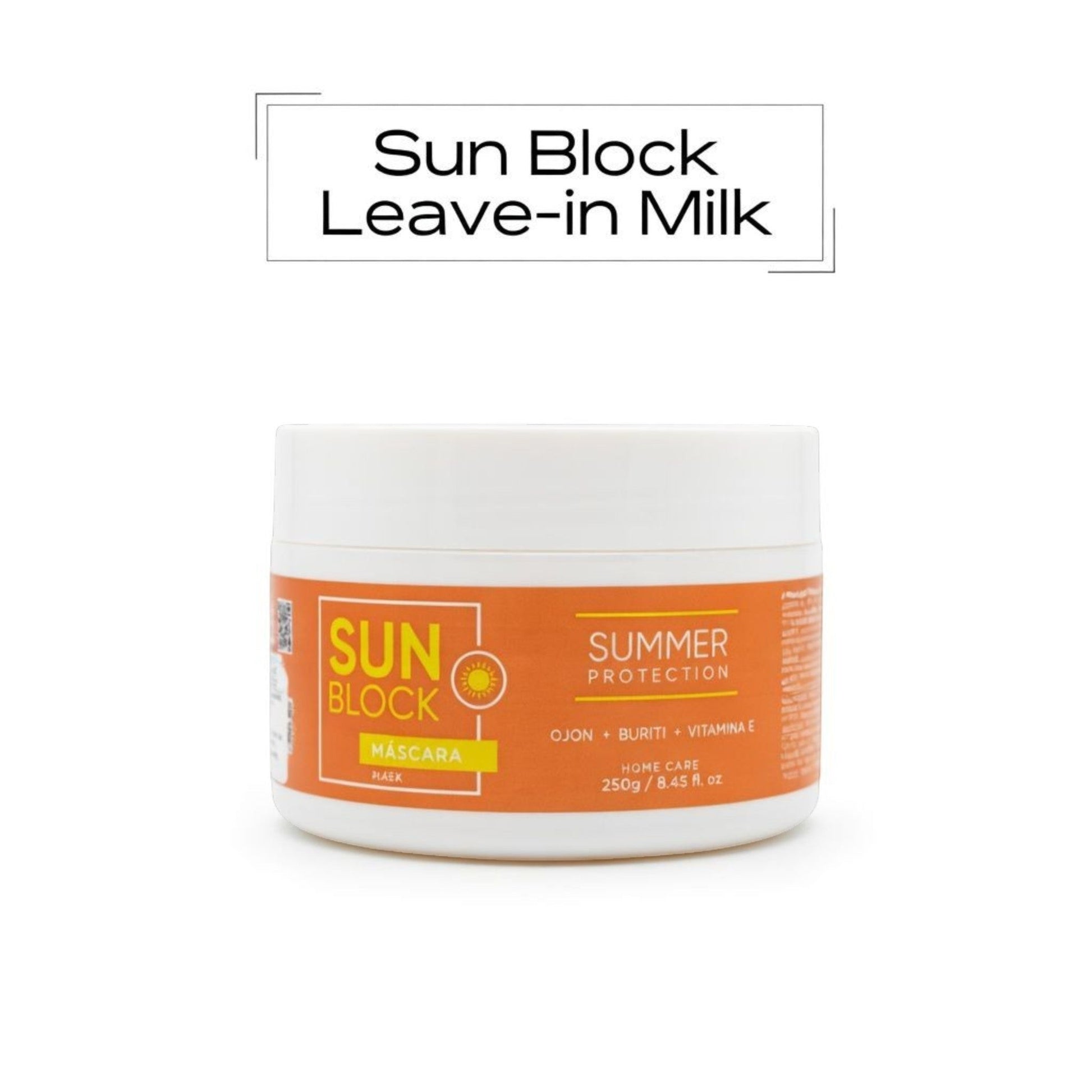 Mascarilla capilar Phytoca USA SunBlock de 250g con aceite de ojon y buriti para protección solar y reparación intensa