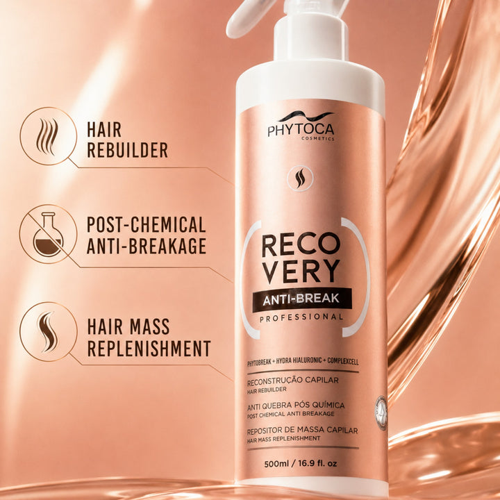 Tratamiento capilar Phytoca USA Recovery Anti-Break en botella de 500ml con beneficios de reconstrucción y fuerza
