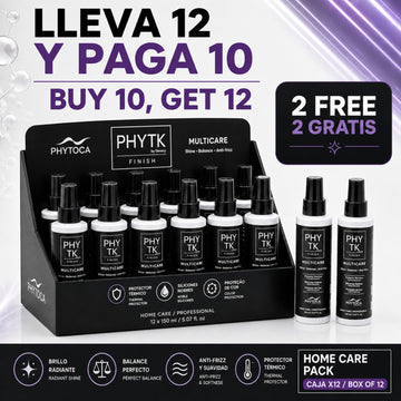 Pack de 12 sprays protectores térmicos Phytoca USA Multicare para el cuidado profesional del cabello