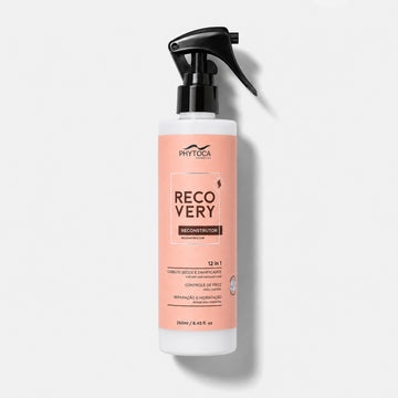 Spray reparador capilar Phytoca USA Recovery Reconstructor 12 en 1 para cabello seco y dañado en envase de 250ml